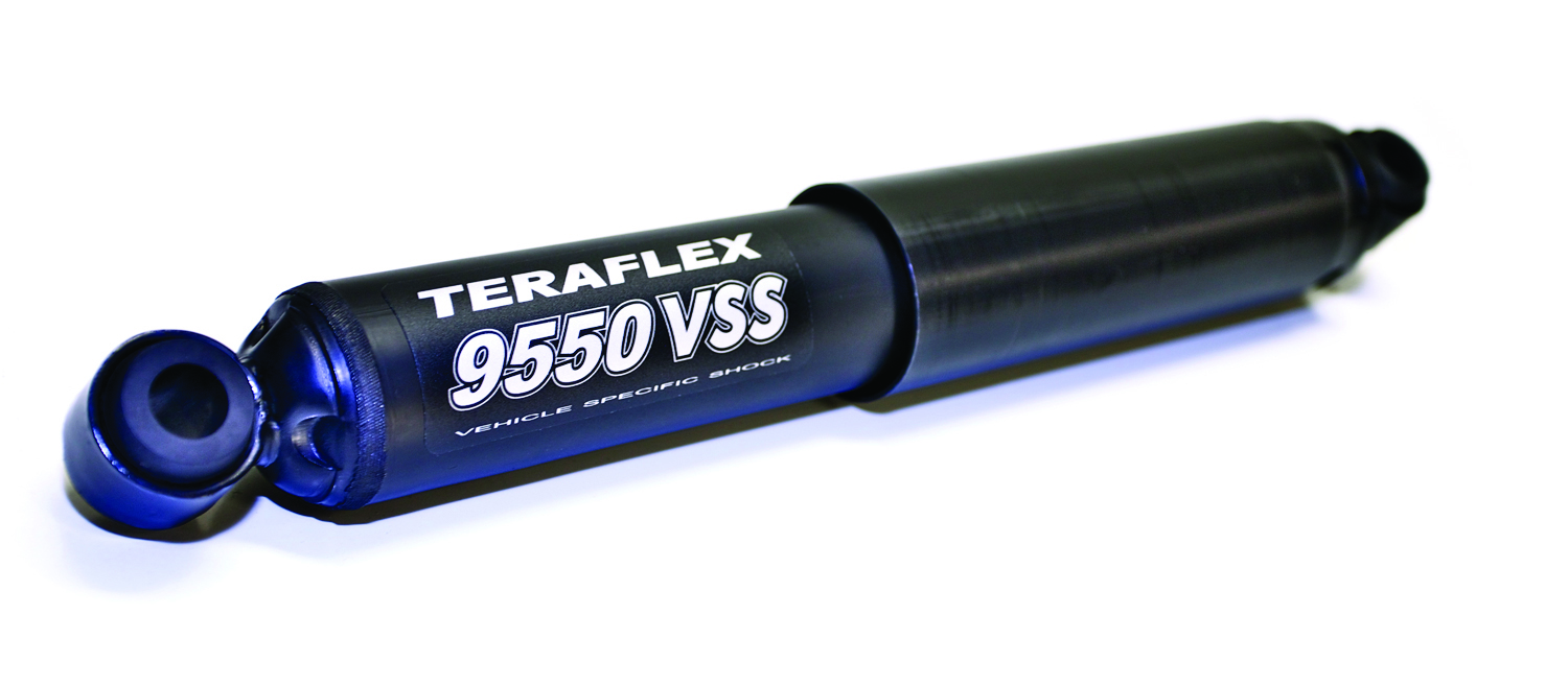 TeraFlex JK TJ: 9550 VSS Steering Stabilizer - Stock Tie Rod